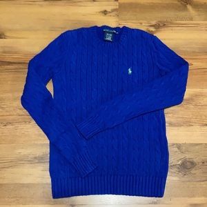 Ralph Lauren Cable Knit Cotton Sweater